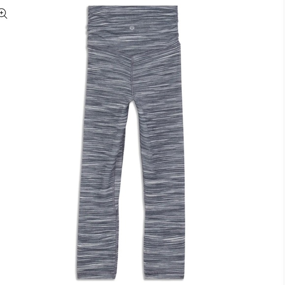 Lululemon Align High Rise Crop Criss Cross Waist leggings, size 4 - Picture 2 of 5